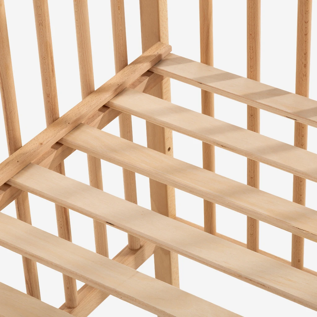 Postieľka s roštom HAPPY 60x120 cm