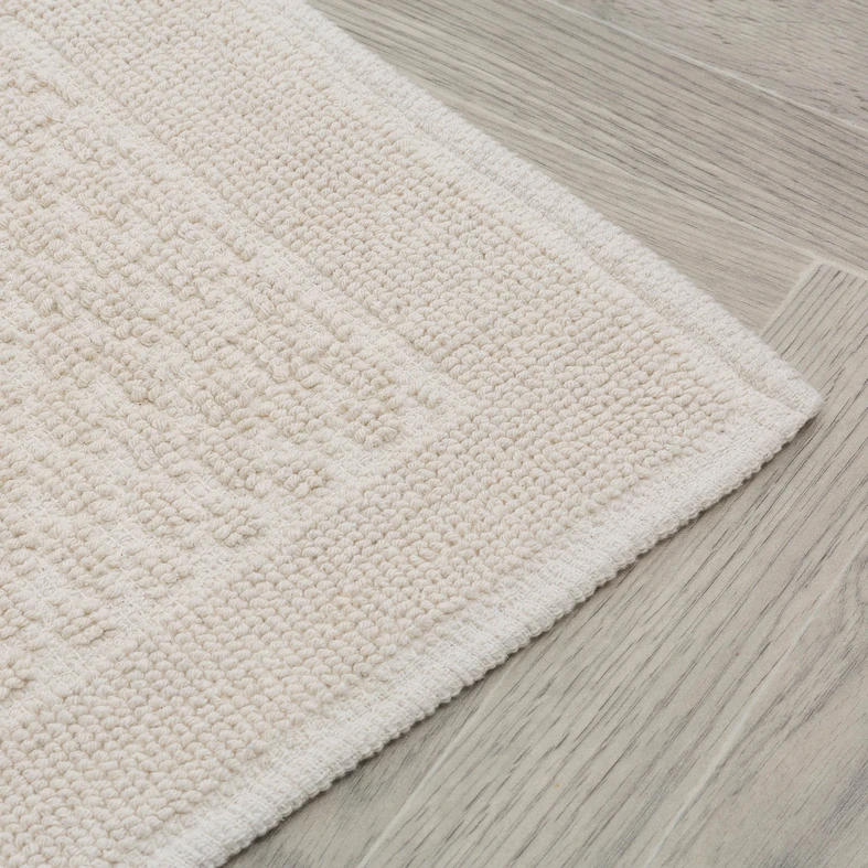 Krémový koberec OSLO do spálne 50x80 cm