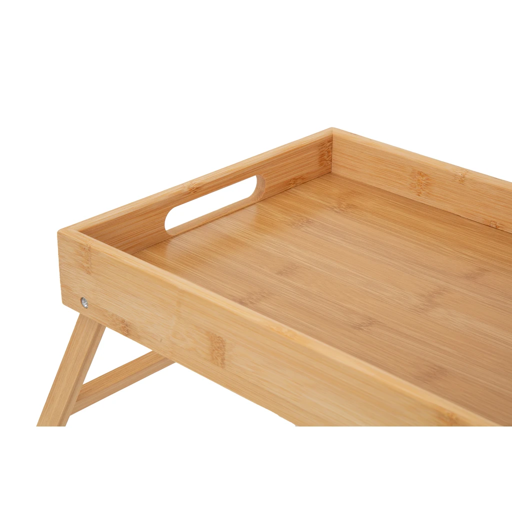Bambusový podnos na nožičkách 44x27 cm