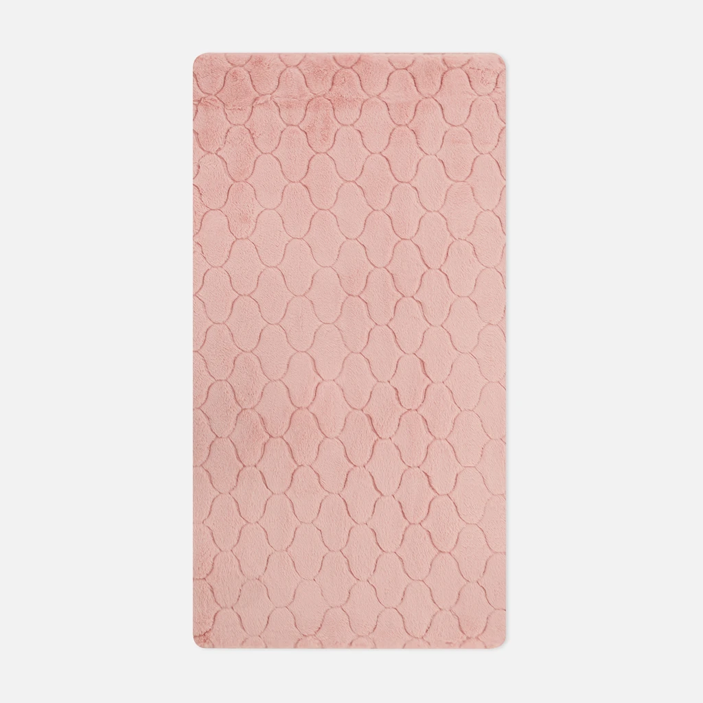 Koberec SENTEZ RABBIT do predsiene, ružový 80x150 cm, mix