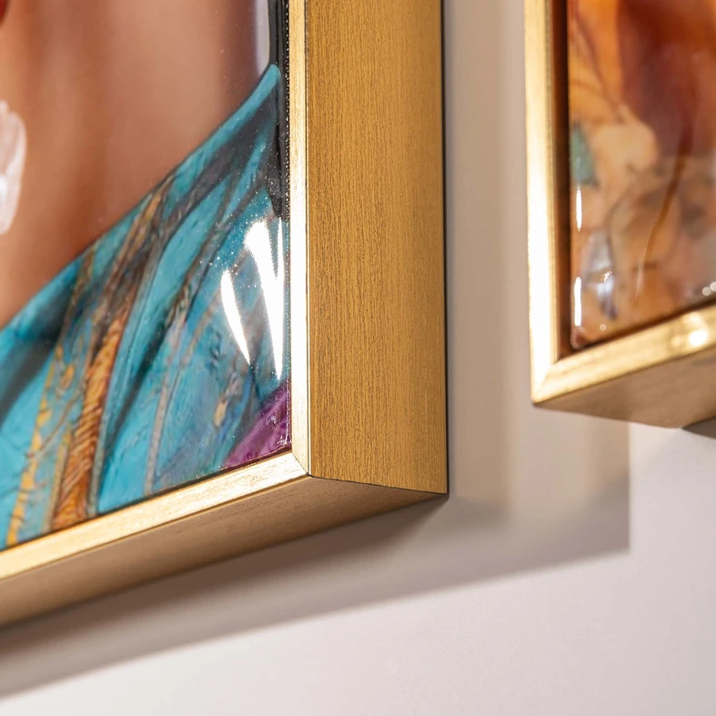 Farebný obraz na plátne AFRIKA ŽENA I 62x82 cm