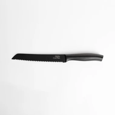 Nôž na chlieb TOKYO čierny 20 cm