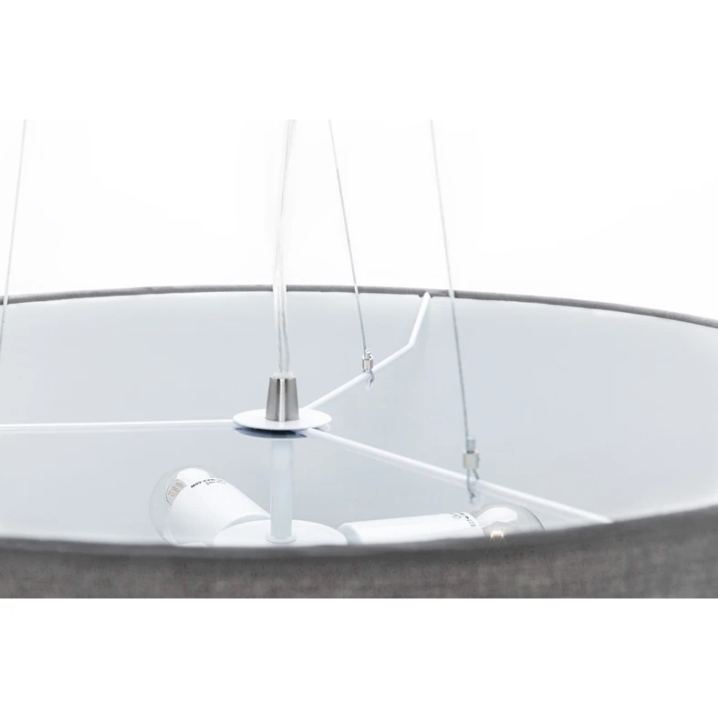 Závesné svietidlo sivé CAFE 50 cm