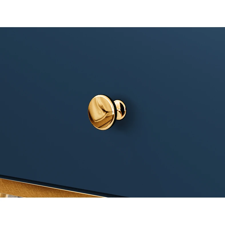 Nočný stolík MARINE, tmavomodrý