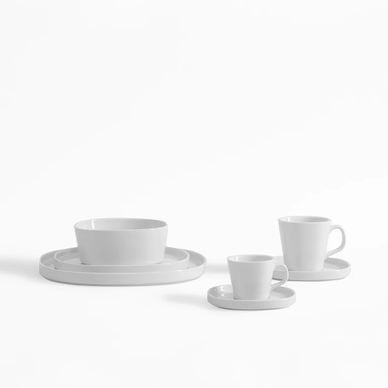 Šálka s podšálkou CARRE 70 ml