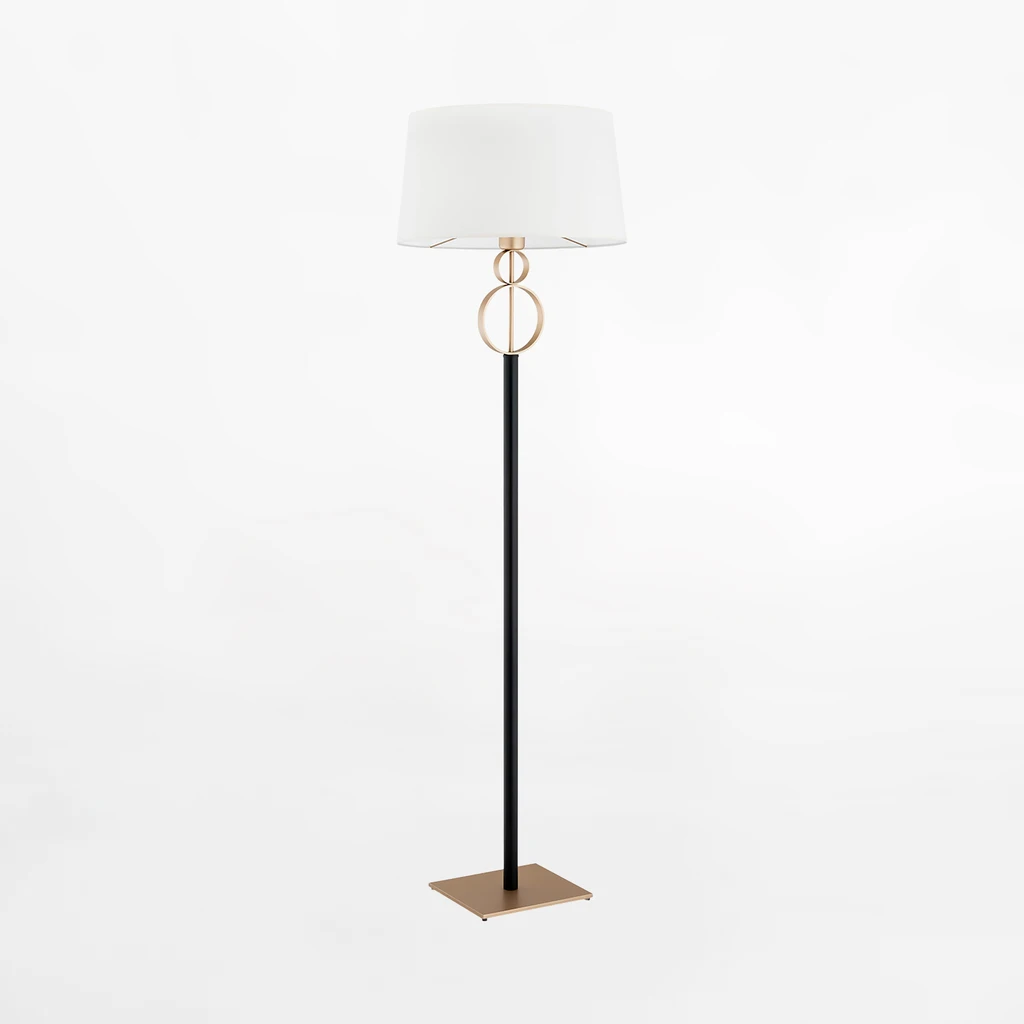 Oprawa stojącego modelu lampy PERSEO przystosowana jest dla 1 żarówki typu E27 o mocy 15W. 