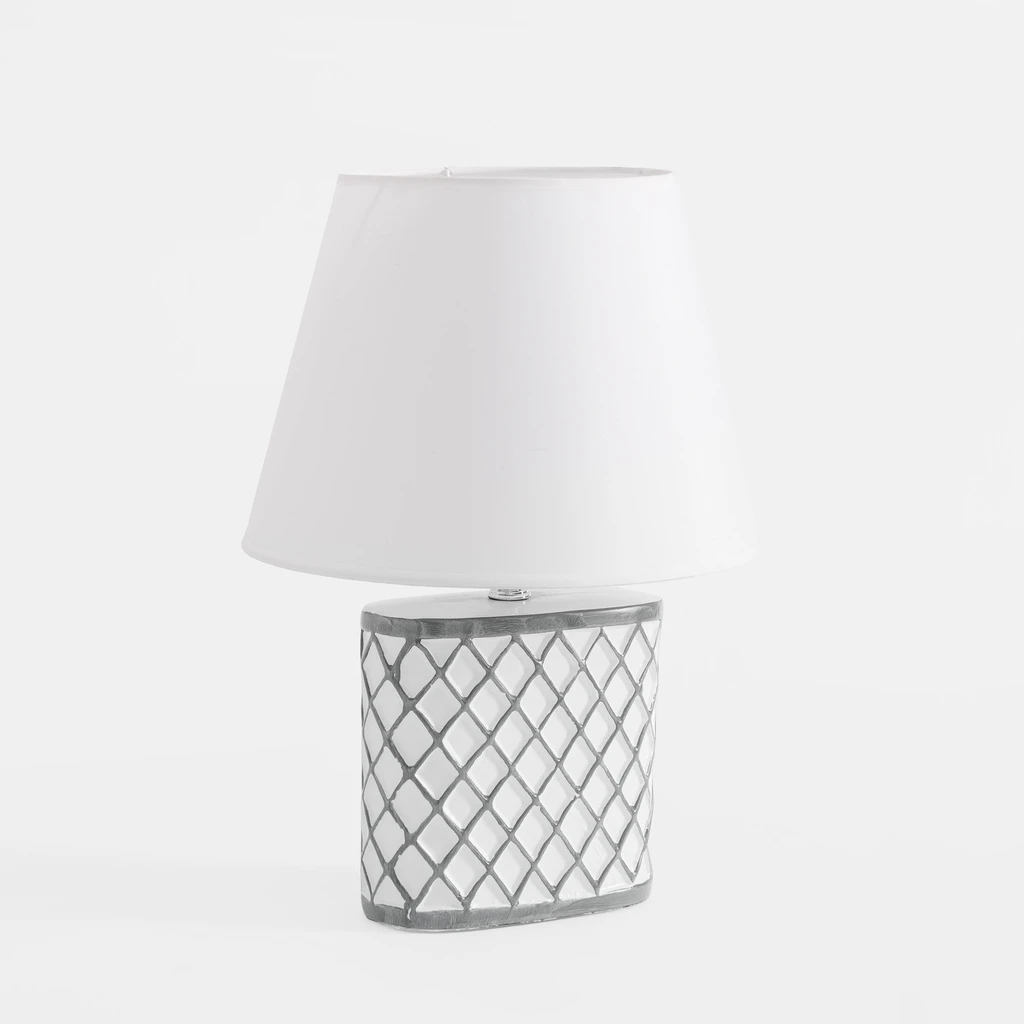 Lampa stołowa z abażurem 35 cm MIX