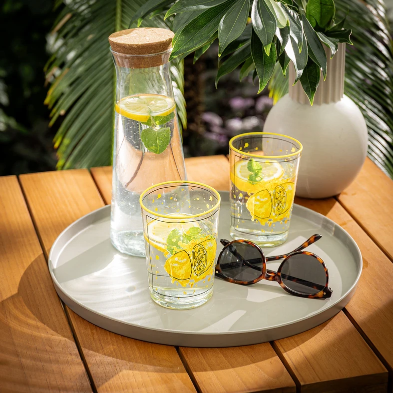 Karafa s korkovou zátkou EMMA 1L