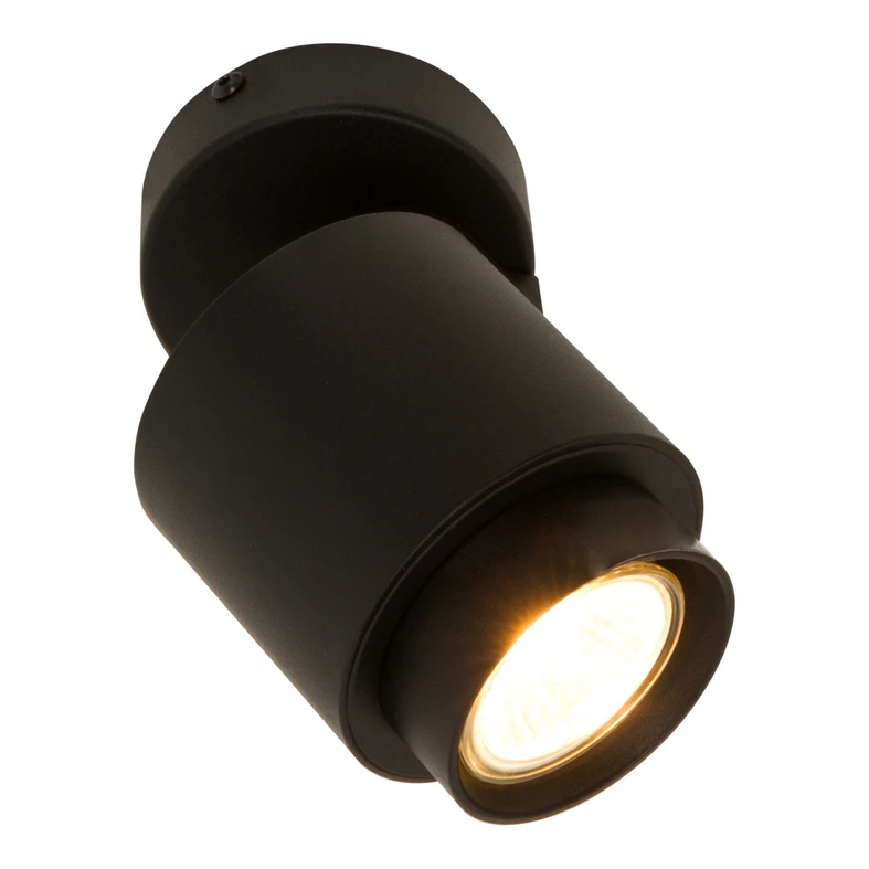 Závesné bodové svietidlo čierne SCOPY1