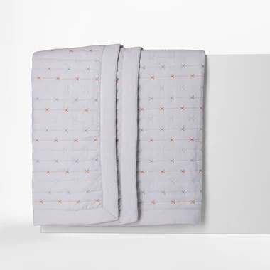 Prehoz na posteľ v sivej farbe VANILLA CROSS 200x220 cm