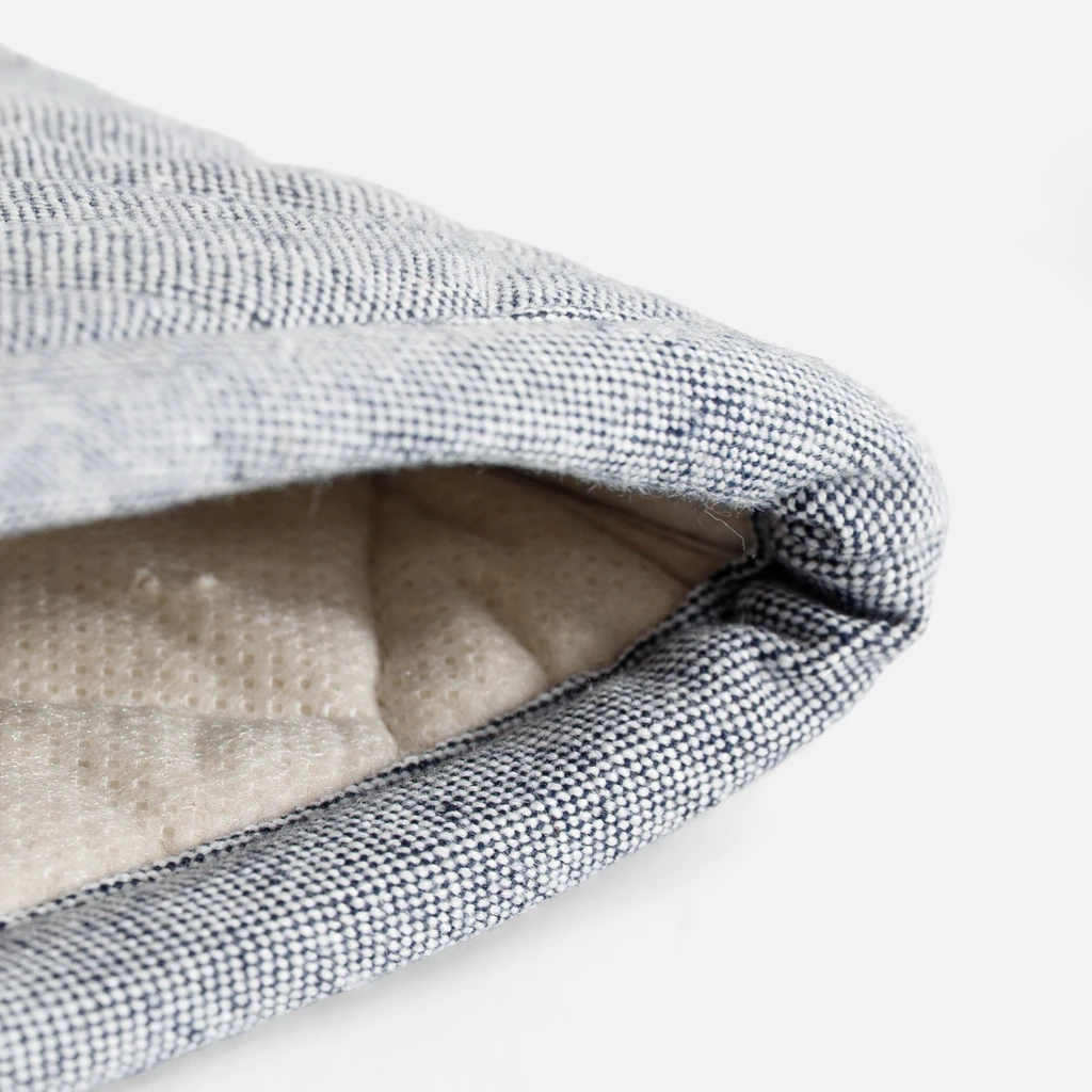 Kuchynská chňapka a podložka JEANS COLLECTION sivá