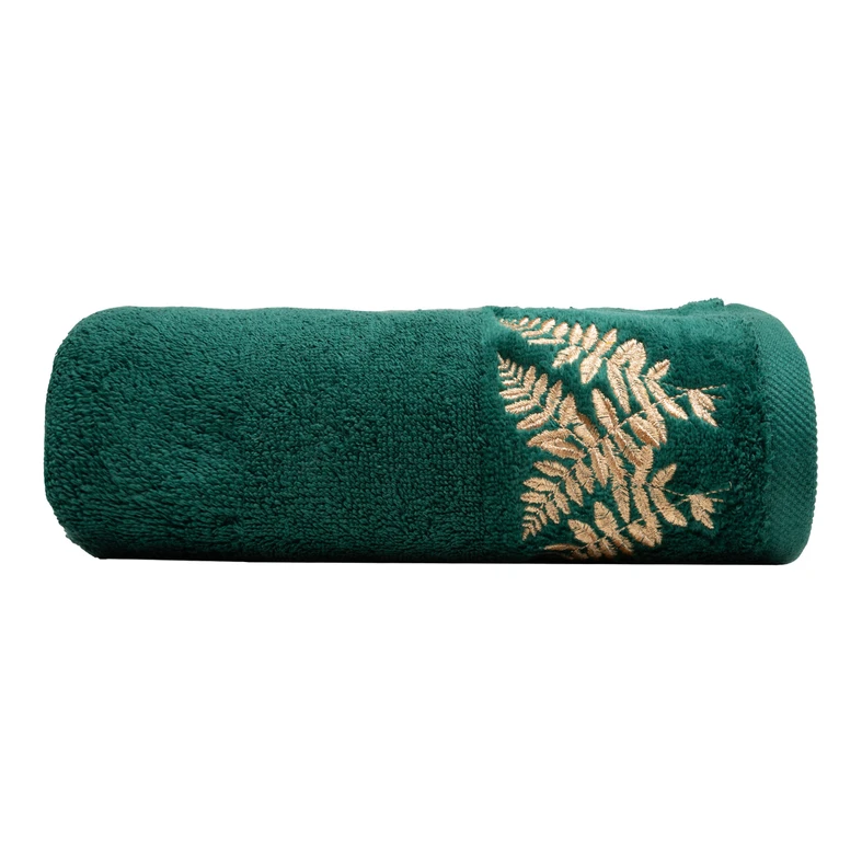 Bavlnený uterák tmavozelený LANNA 50x100 cm