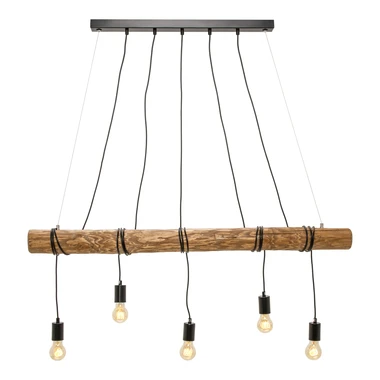 Závesné svietidlo rustikálne TRABO 5xE27