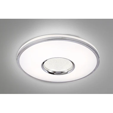 Stropná lampa LED s diaľkovým ovládaním biela LEON 40 cm