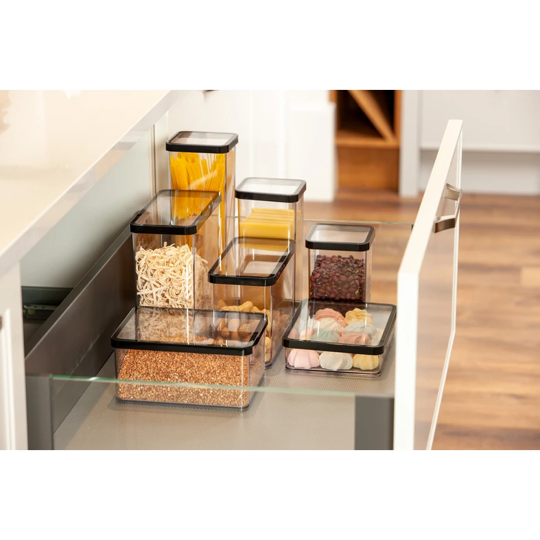 Nádoba na potraviny LOFT čierna 2,1 l