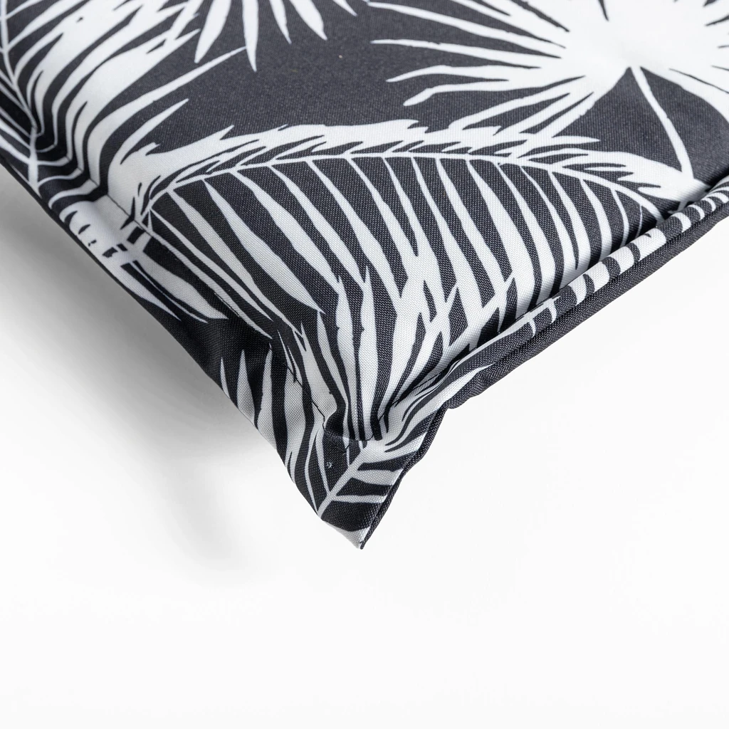 Vankúš na stoličku čierny SAMBA, 50x118 cm