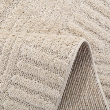 Koberec LA CASA 3D krémový 120x170 cm