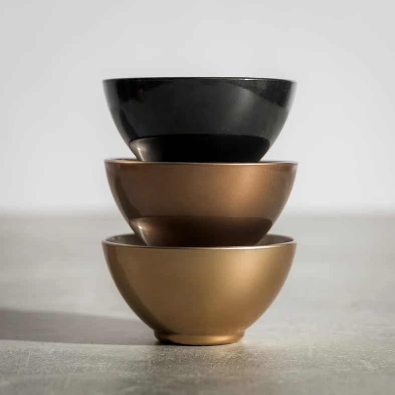 Raňajková misa FLASHY NEO GOLD 500 ml, zlatá