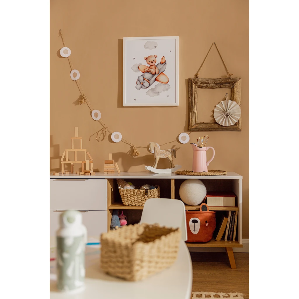 Obraz do detskej izby macko TEDDY BEAR II 43 x 53 cm