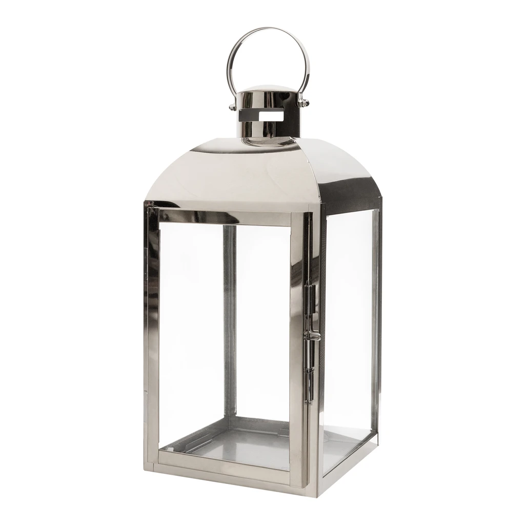 Kovový lampáš 30 cm