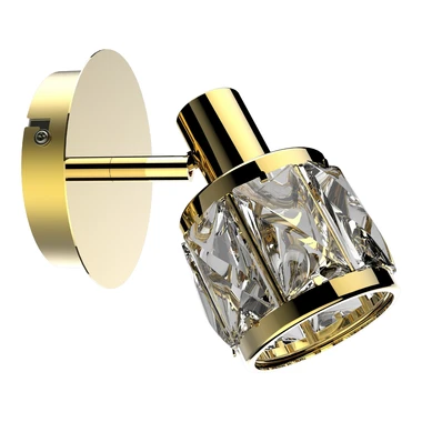 Zlaté nástenné svietidlo NELA