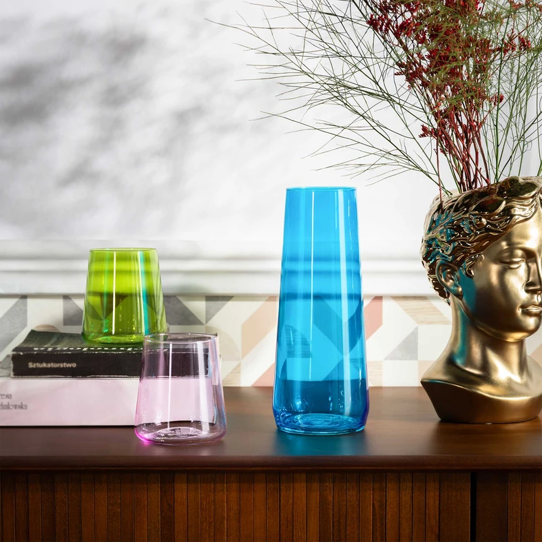 Súprava karafy a 4 pohárov na studené nápoje AVANT-GARDE