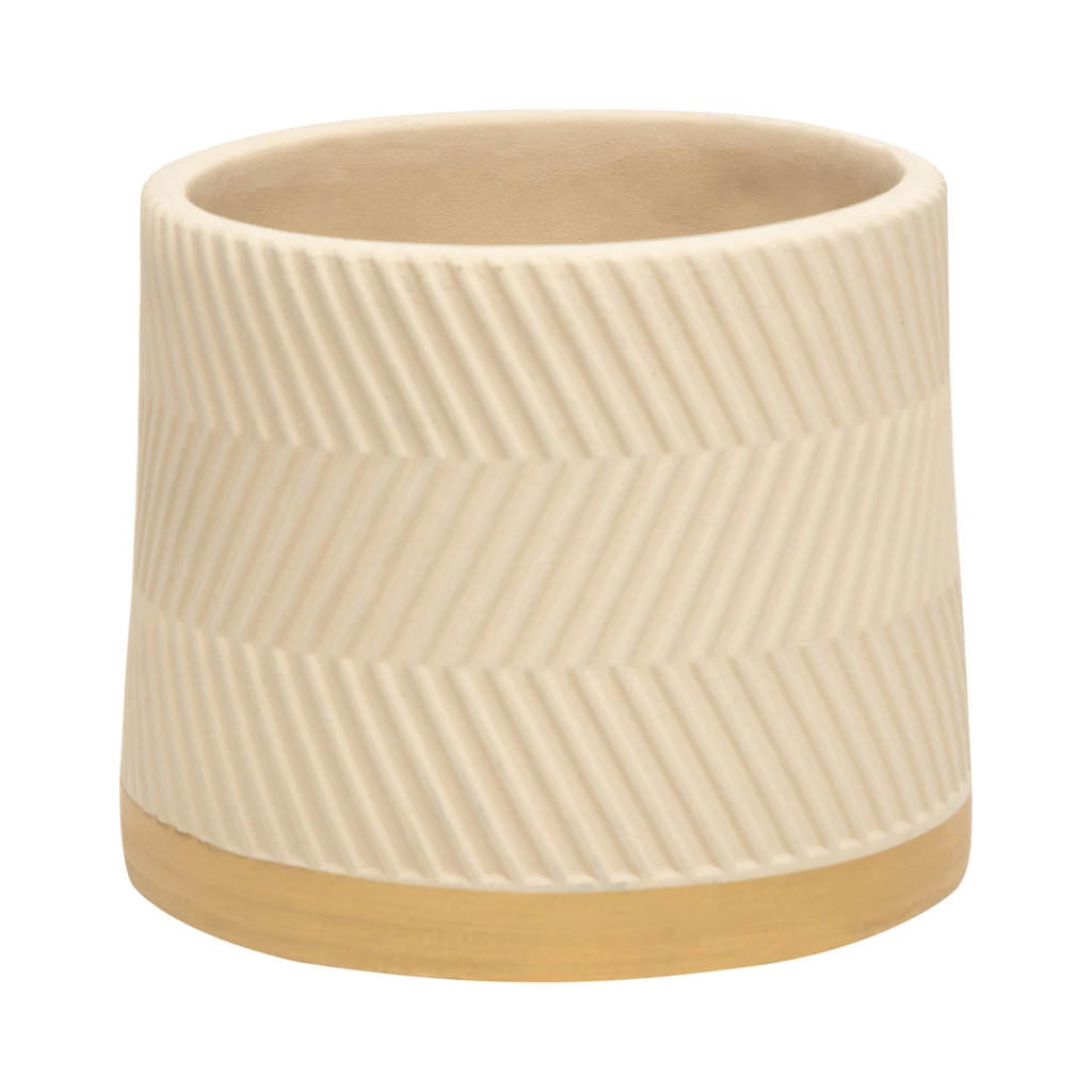 Ozdobný cementový obal 13 cm