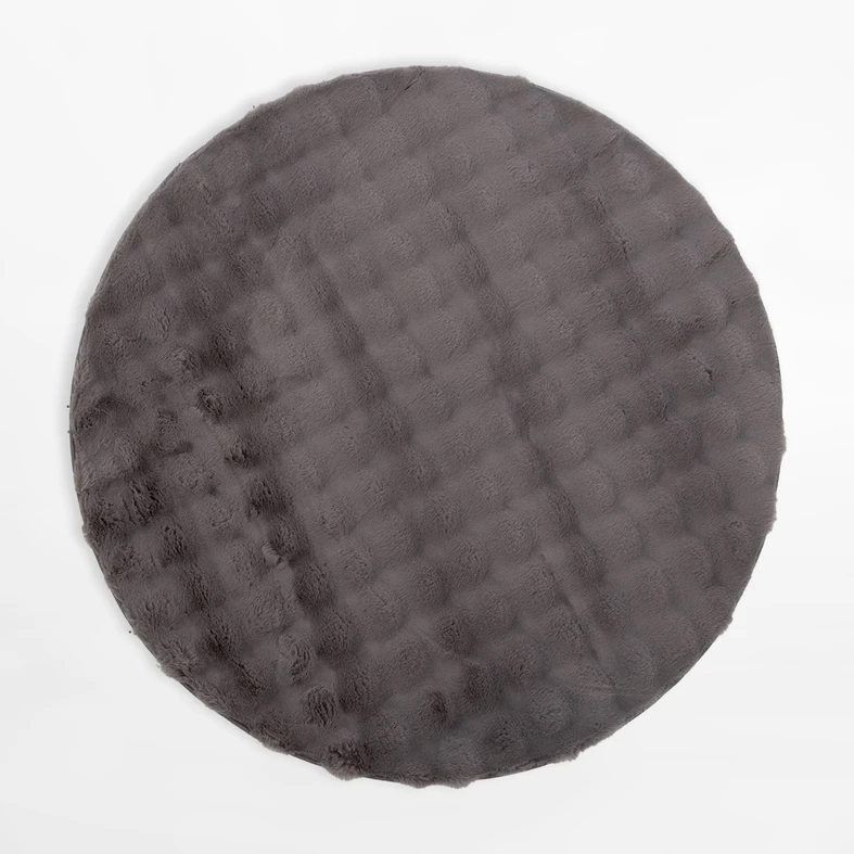 Moderný koberec MODESTO, sivý, 120 cm