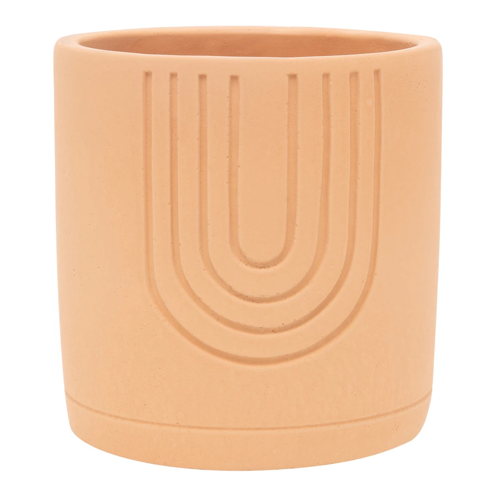 Ozdobný cementový obal 14 cm