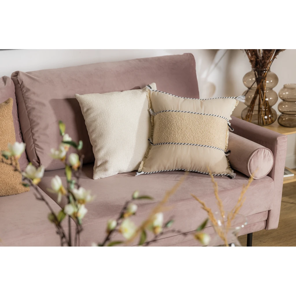 Ozdobná obliečka boho béžová NATURE 45 x 45 cm