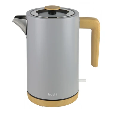 Rýchlovarná kanvica HUSLA sivá 1,5 l