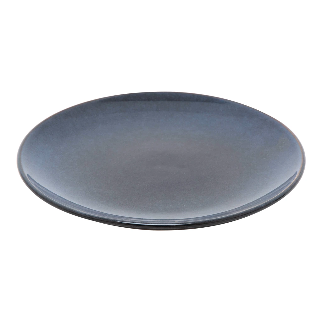 Keramický obedový tanier tmavomodrý LUNA 27 cm