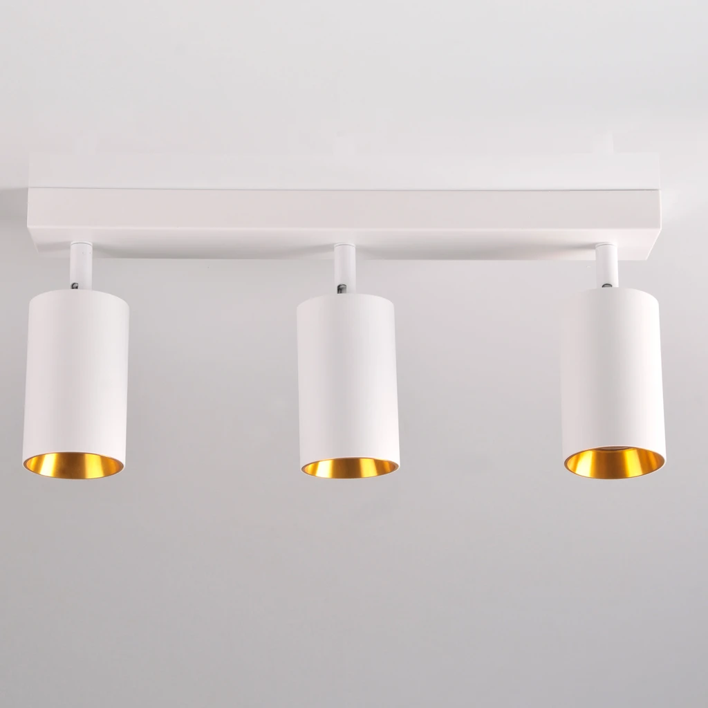 Lišta 3-bodový reflektor bielo-zlatý MARIBEL III