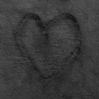 Antracitový koberec PULY 80x150 cm