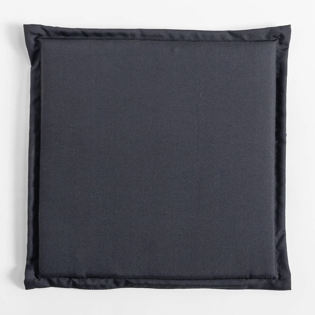 Vankúš na stoličku čierny SAMBA, 40x40 cm
