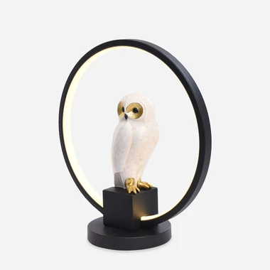Dekoratívna stolná LED lampa SOVA