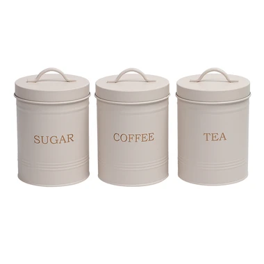 Kuchynská nádoba na cukor biela 15 cm