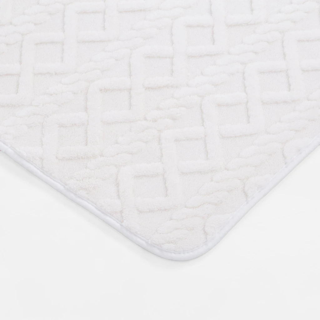 Kúpeľňová predložka NORDIC, krémová, 50x80 cm