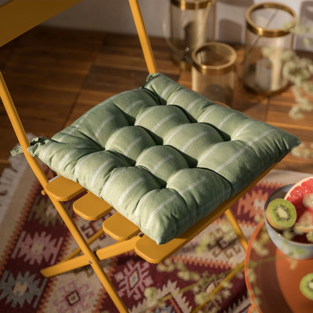 Podsedák na stoličku tmavozelený GARDENER 40x40 cm