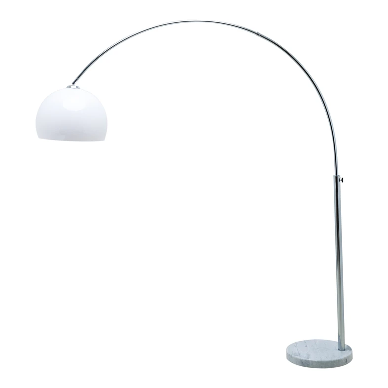 Oblúkové stojace svietidlo do obývačky VISION