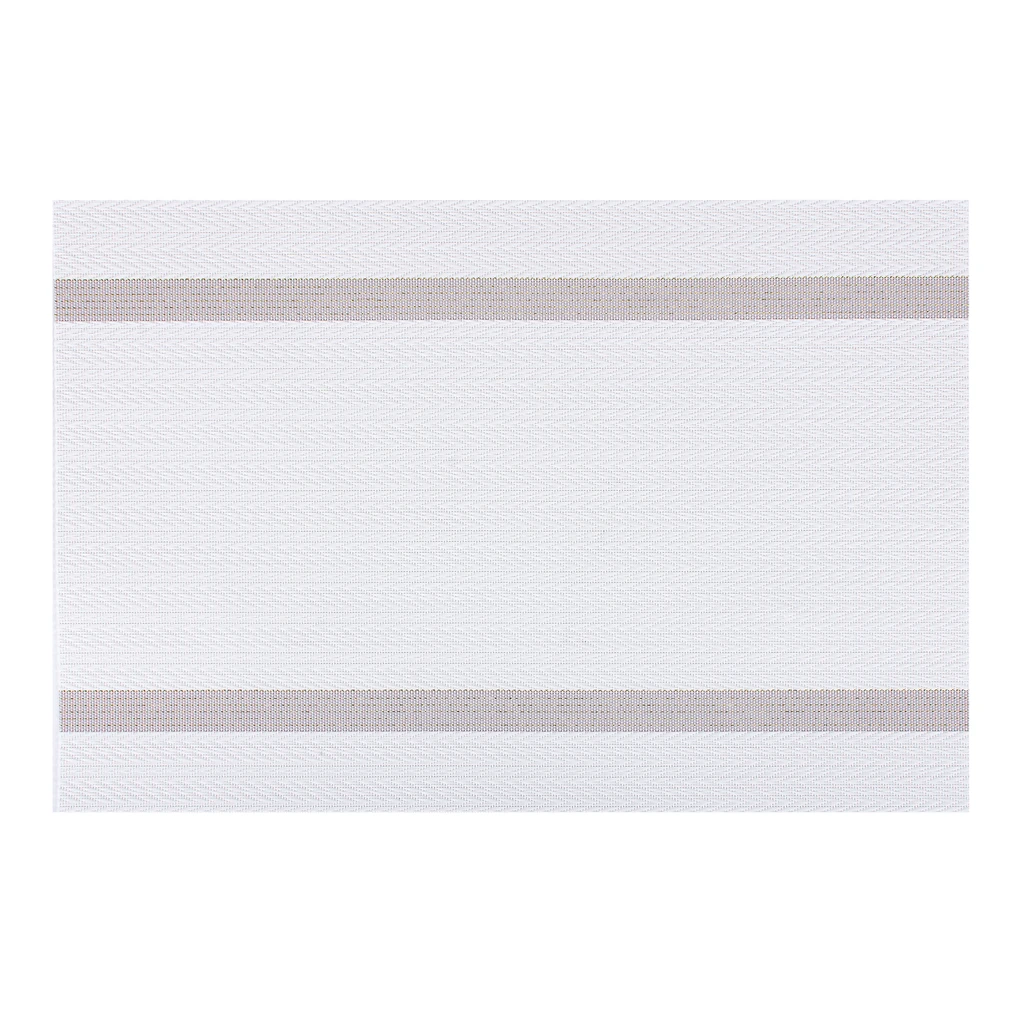 Dekoratívna podložka na stôl biela 30x45 cm