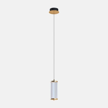 LED Luster na lanku zlatý CALLY