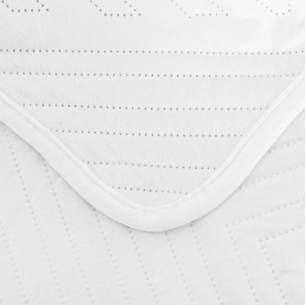 Prehoz na posteľ biely SENSO 220x240 cm