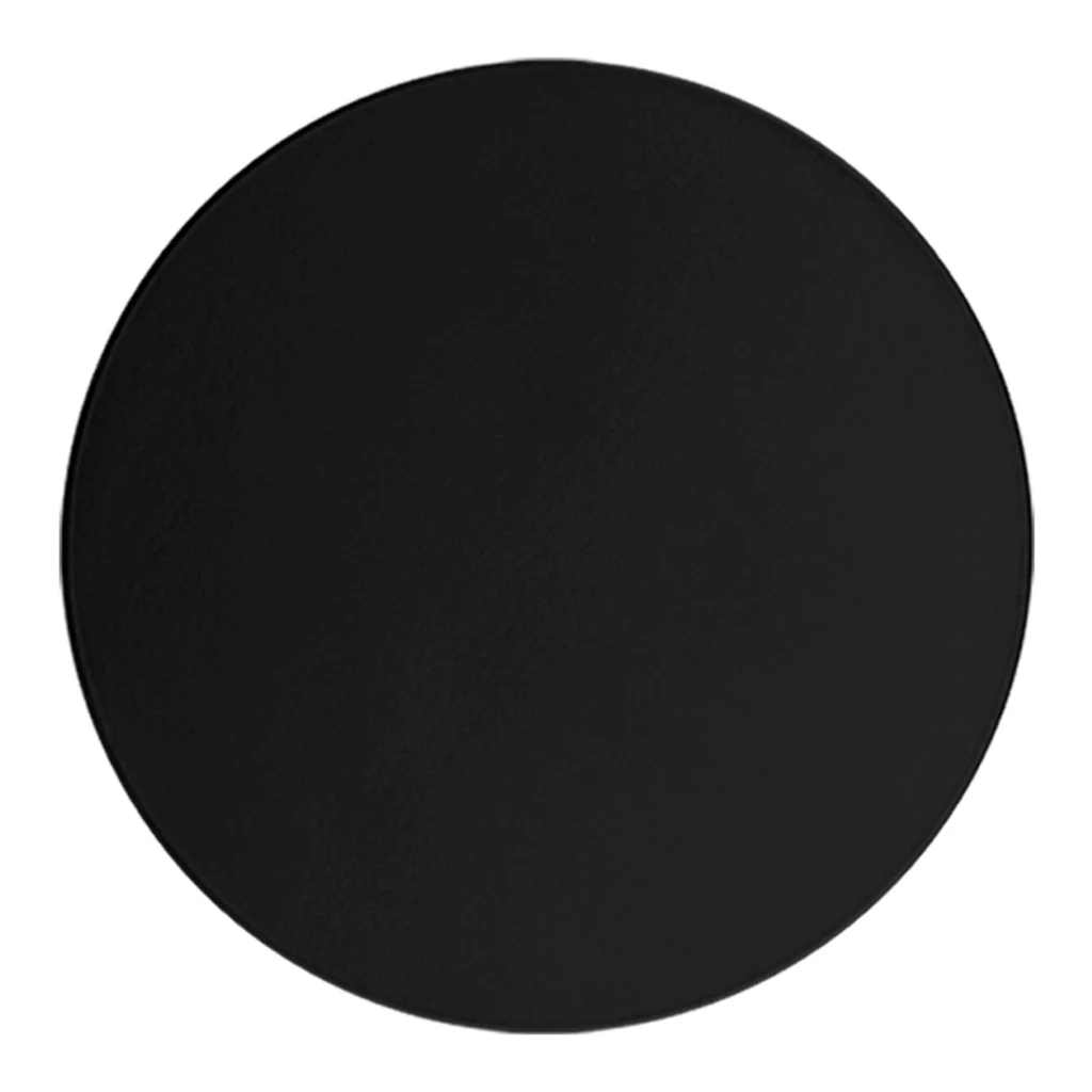 Nástenné svietidlo minimalistické okrúhle čierne LUNA NEW 20 cm
