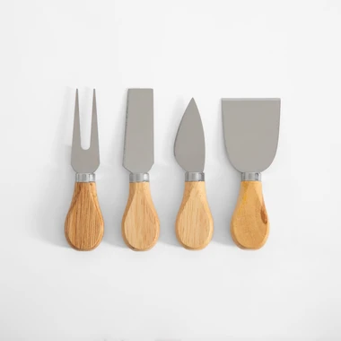 Súprava príslušenstva na servírovanie syra, 4-dielna