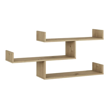 Trojitá polica TRIO dub artisan