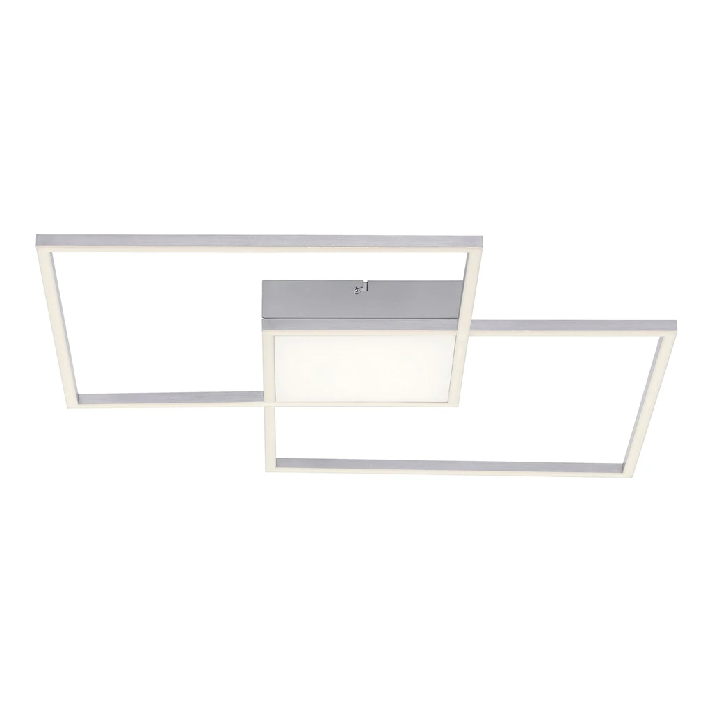 Stropné svietidlo LED s diaľkovým ovládaním strieborné ASMIN