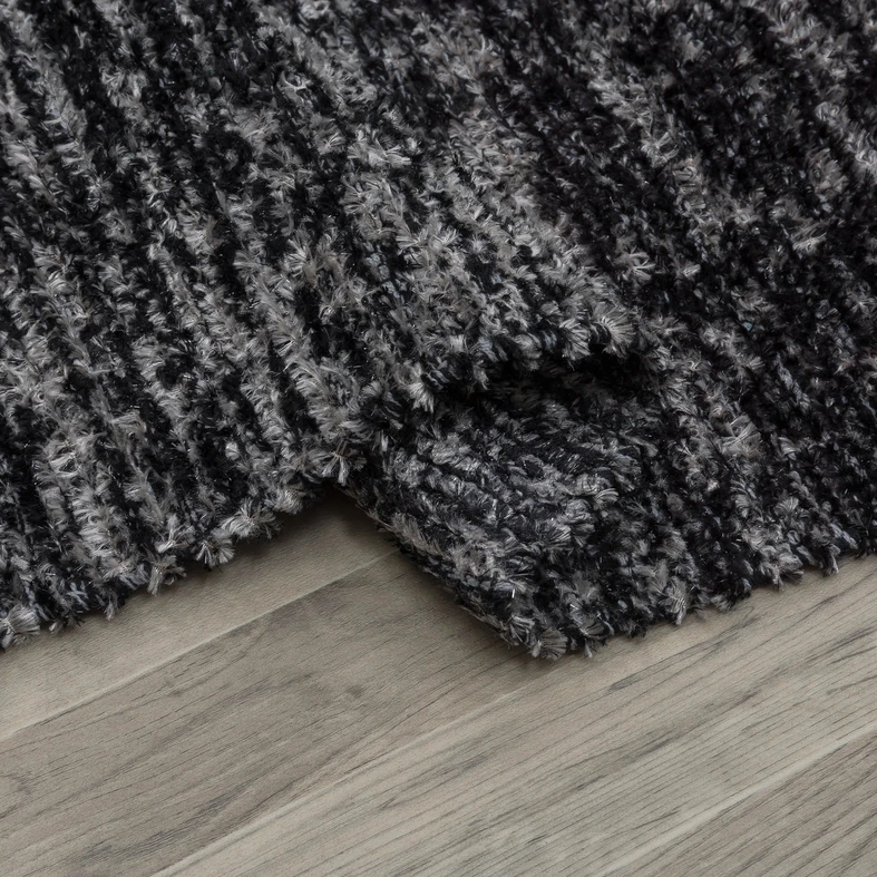 Koberec LUND čierno-sivý 50x80 cm