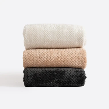 Deka POPPY antracitová 200x200 cm