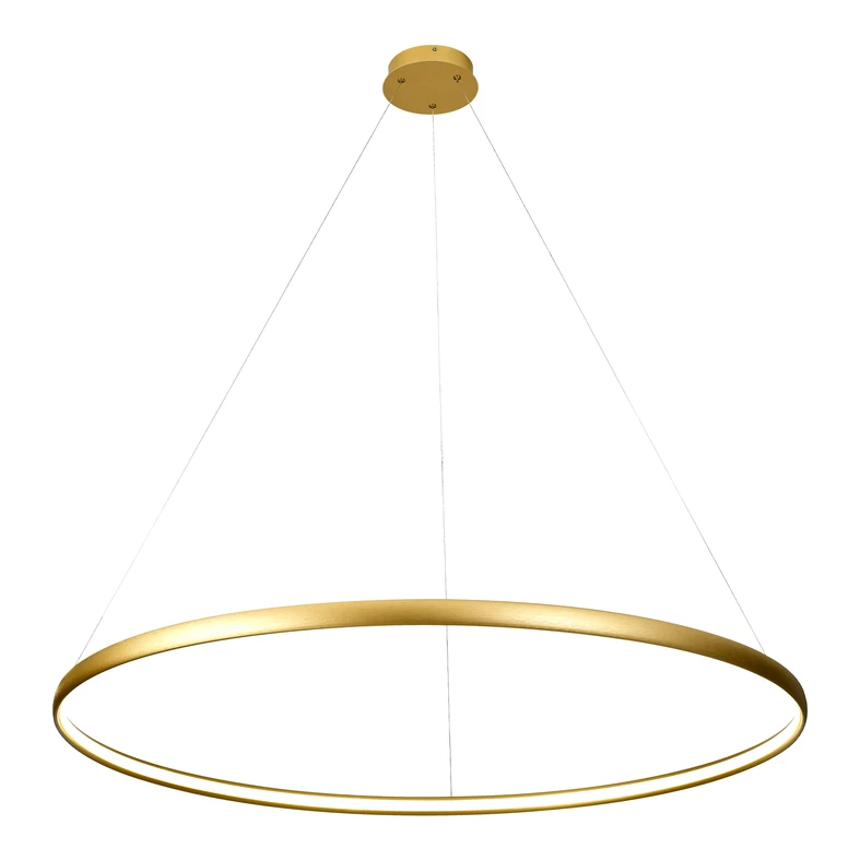 LED luster na lanku zlatá CARLO 120 cm